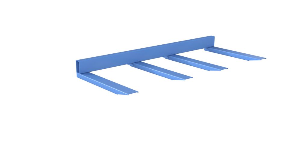 Produktbild Bauer Langguttraverse LGT 2,5 lackiert in der Farbe Lichtblau