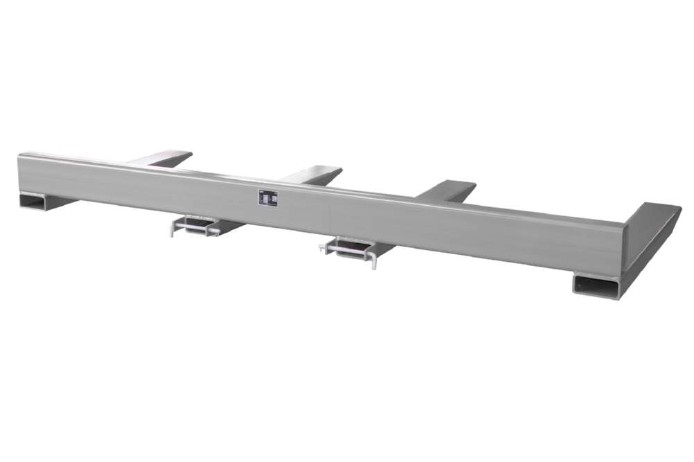 Produktbild Bauer Langguttraverse LGT 2,5 mausgrau Länge 1390 mm bild 3