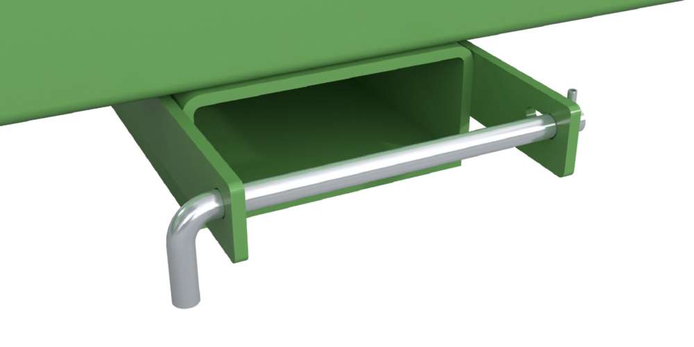 Produktbild Bauer Langguttraverse LGT 1,5 resedagrün Länge 1390 mm bild 2