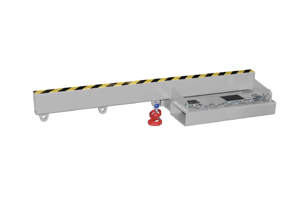 Produktbild Bauer Lastarm LA 1600-2,5 für Gabelstapler lackiert mausgrau RAL 7005 bild 2