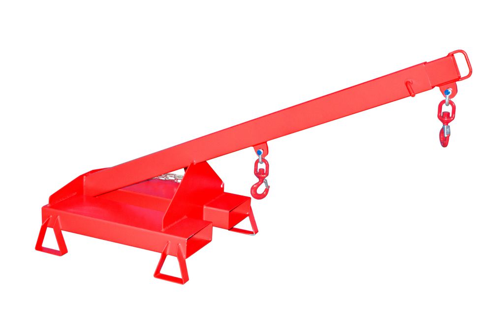 Produktbild Bauer Lastarm LAT 25-1,0 lackiert in der Farbe Feuerrot