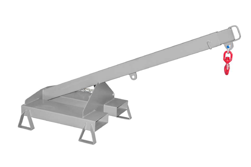 Produktbild Bauer Lastarm LAT 25-1,0 lackiert mausgrau mit Stützfüßen bild 2