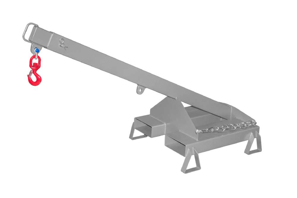 Produktbild Bauer Lastarm LAT 25-1,0 lackiert mausgrau mit Stützfüßen bild 3