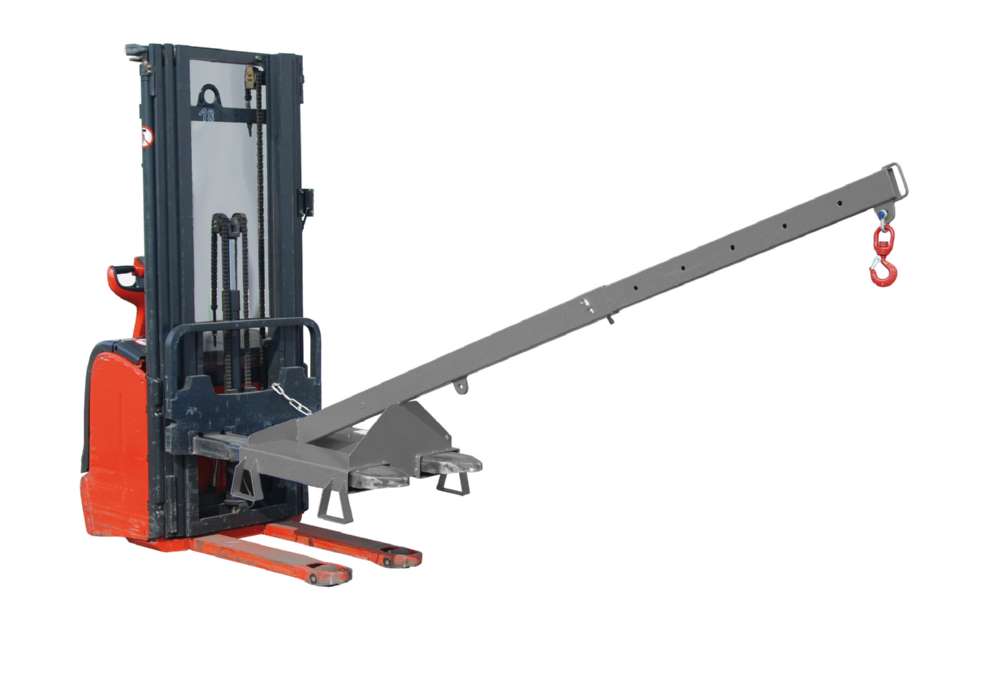 Produktbild Bauer Lastarm LAT 25-1,0 lackiert mausgrau mit Stützfüßen bild 4