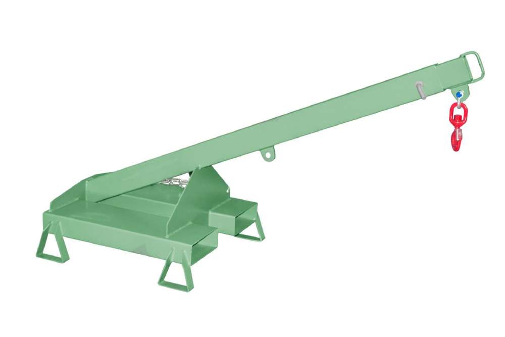 Produktbild Bauer Lastarm LAT 25-1,0 lackiert resedagrün mit 1 Wirbellasthaken bild 2