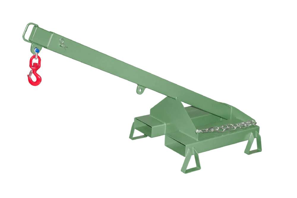 Produktbild Bauer Lastarm LAT 25-1,0 lackiert resedagrün mit 1 Wirbellasthaken bild 3