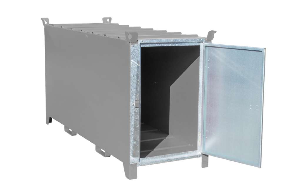 Produktbild Bauer Leuchtstoffröhren-Box SL 200 lackiert in mausgrau bild 2