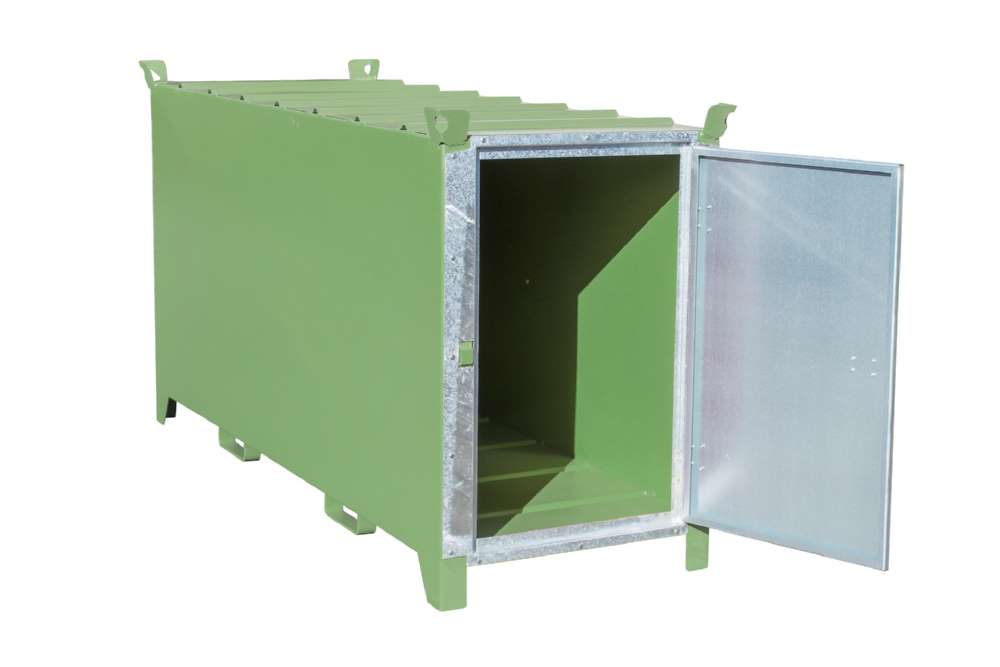 Produktbild Bauer Leuchtstoffröhren-Box SL 200 lackiert in resedagrün bild 2