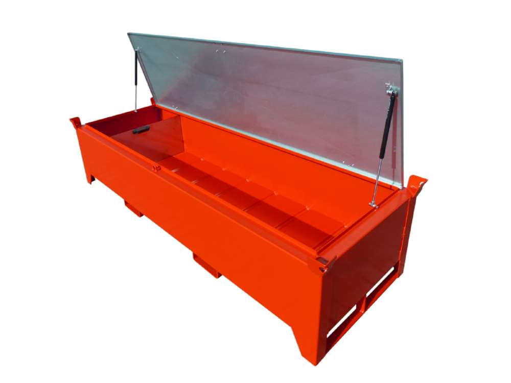 Produktbild Bauer Leuchtstoffröhren-Box SL-N 220 lackiert in feuerrot