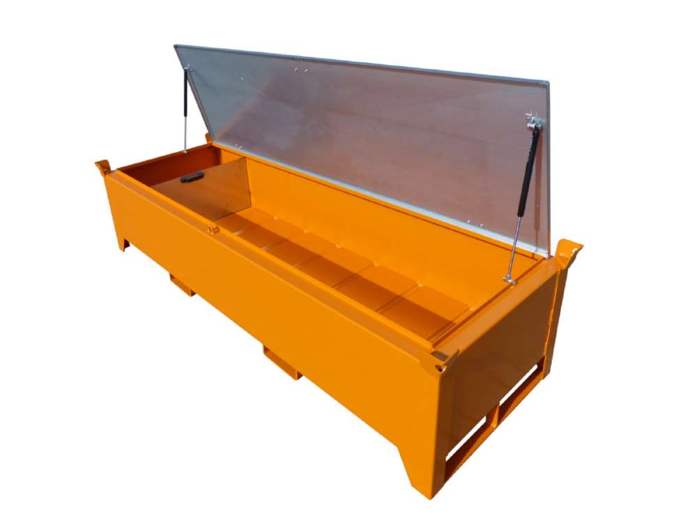 Produktbild Bauer Leuchtstoffröhren-Box SL-N 220 lackiert in gelborange