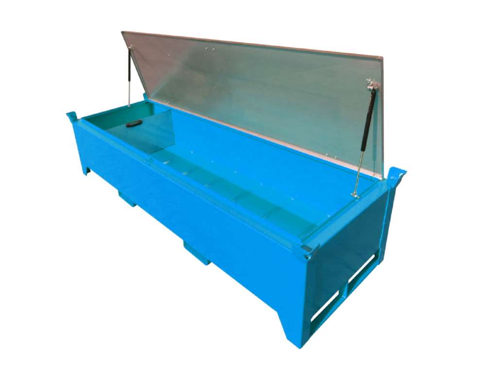 Produktbild Bauer Leuchtstoffröhren-Box SL-N 220 lackiert in lichtblau