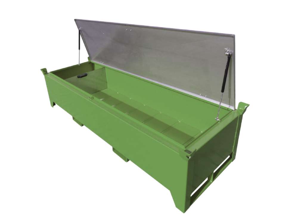 Produktbild Bauer Leuchtstoffröhren-Box SL-N 220 lackiert in resedagrün