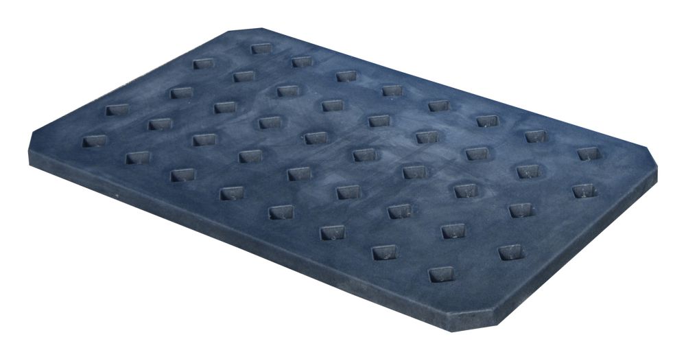 Produktbild Bauer Lochrost LR PE 60 aus robustem Polyethylen Ausführung in schwarz