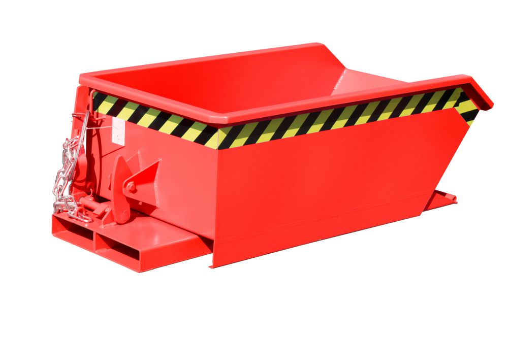 Produktbild Bauer Mini Kippbehälter lackiert in der Farbe Feuerrot MGU 230