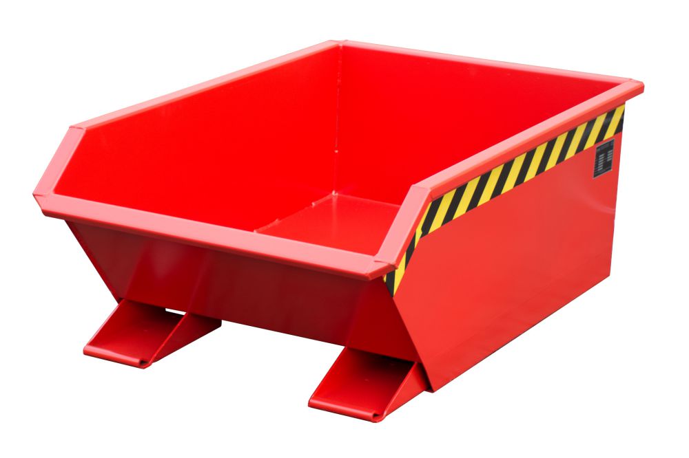 Produktbild Bauer Mini Kippbehälter lackiert in der Farbe Feuerrot MGU 270