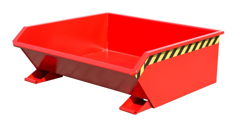 Produktbild Bauer Mini Kippbehälter lackiert in der Farbe Feuerrot MGU 460