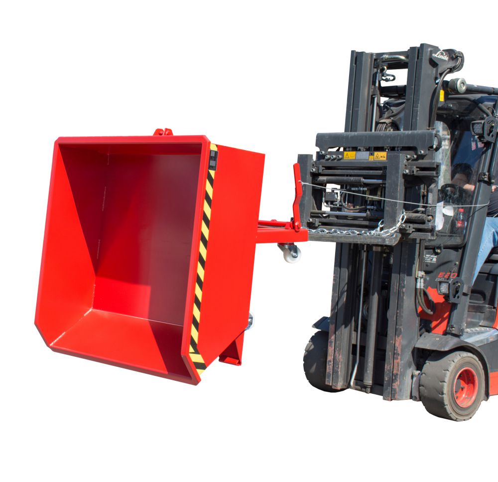 Produktbild Bauer Mini Kippbehälter lackiert in der Farbe Feuerrot MGU 460 bild 6