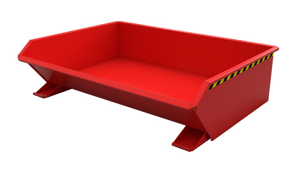 Produktbild Bauer Mini Kippbehälter lackiert in der Farbe Feuerrot MGU 610 bild 2