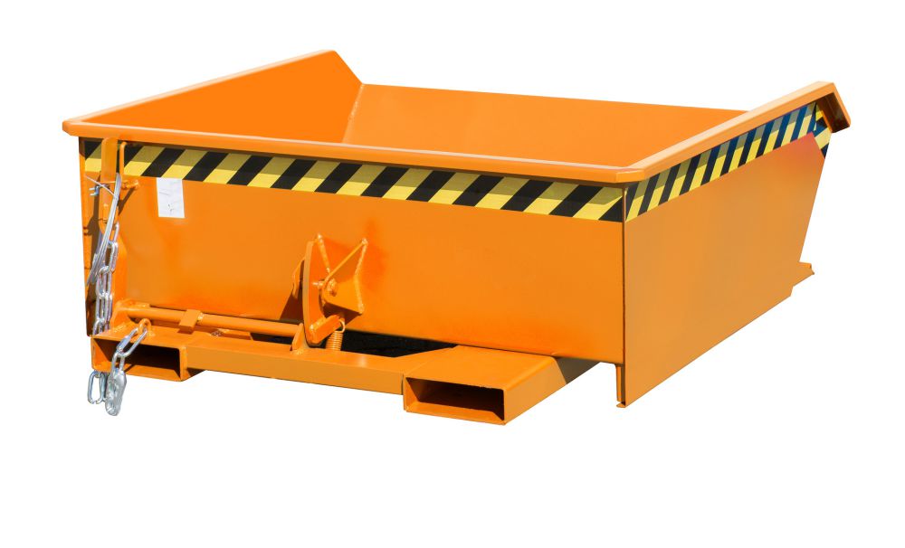 Produktbild Bauer Mini Kippbehälter lackiert in der Farbe Gelborange MGU 460 bild 2