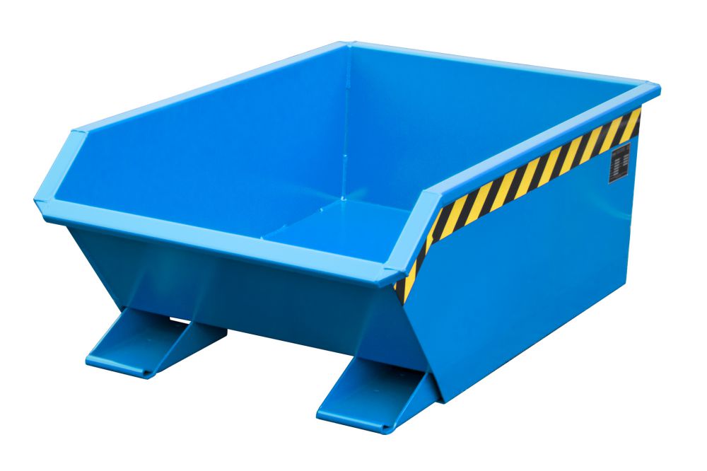 Produktbild Bauer Mini Kippbehälter lackiert in der Farbe Lichtblau MGU 270