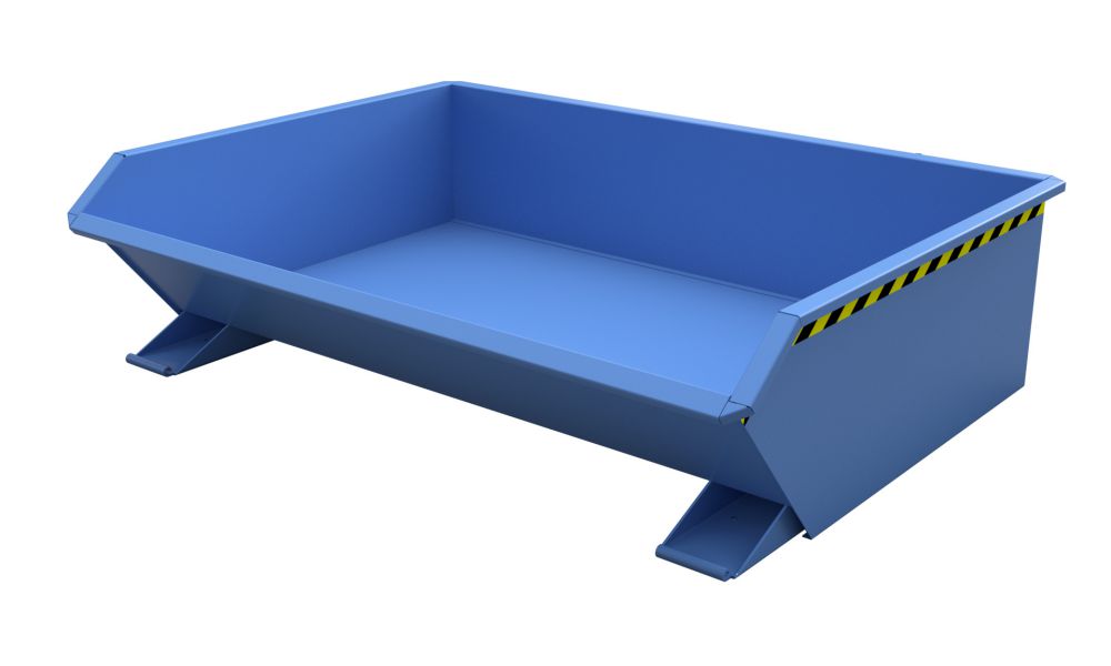 Produktbild Bauer Mini Kippbehälter lackiert in der Farbe Lichtblau MGU 610