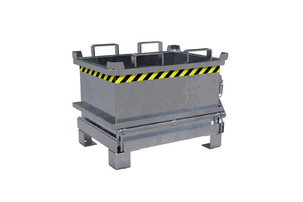 Produktbild Bauer Mini-Klappbodenbehälter MSB 150 feuerverzinkt