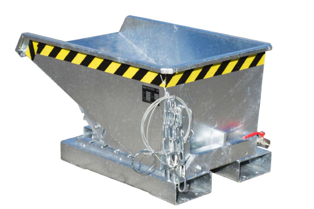 Produktbild Bauer Mini-Spänebehälter mir Abrollmechanismus EXPO-E 150 feuerverzinkt