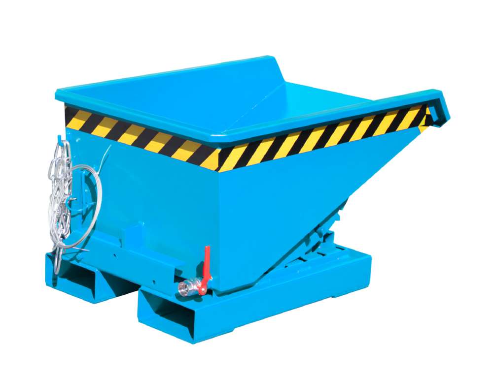 Produktbild Bauer Mini-Spänebehälter mit Abrollmechanismus EXPO-E 150 lackiert lichtblau