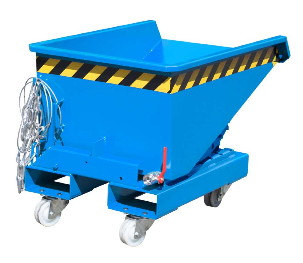 Produktbild Bauer Mini-Spänebehälter mit Abrollmechanismus EXPO-E 150 lackiert lichtblau bild 4