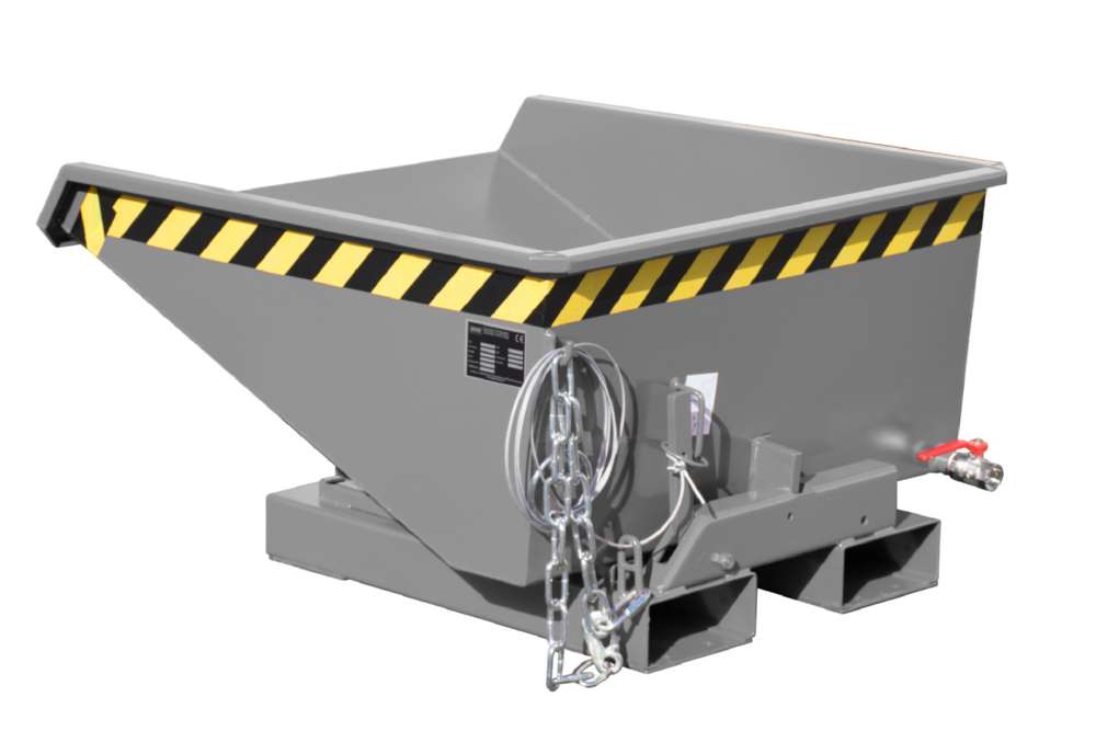 Produktbild Bauer Mini-Spänebehälter EXPO-E 225 lackiert mausgrau 925 x 960 x 540 mm