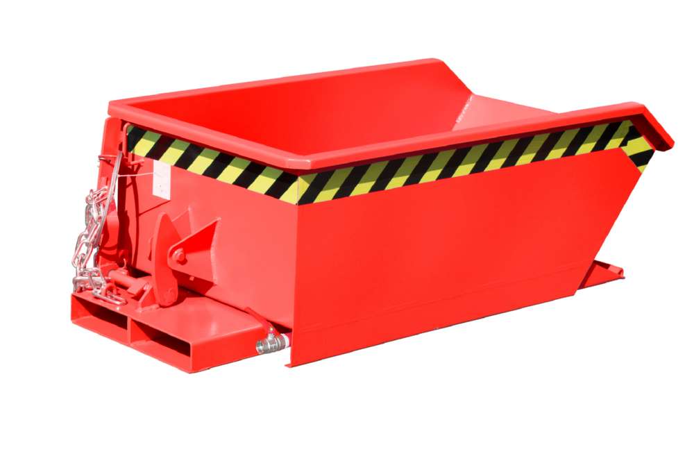 Produktbild Bauer Mini-Spänebehälter SMGU 230 lackiert feuerrot bild 2