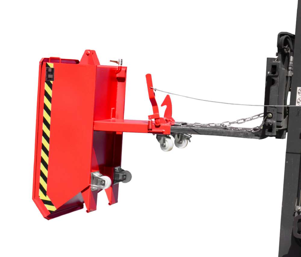 Produktbild Bauer Mini-Spänebehälter SMGU 230 lackiert feuerrot bild 3