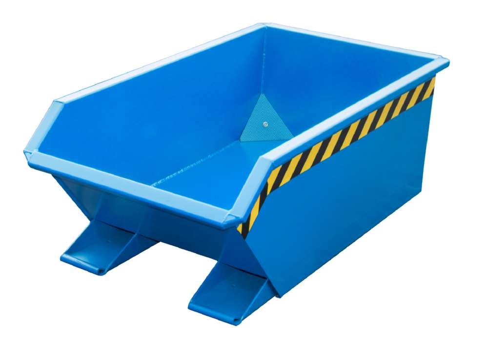 Produktbild Bauer Mini-Spänebehälter SMGU 230 lackiert lichtblau 680 x 1385 x 450 mm