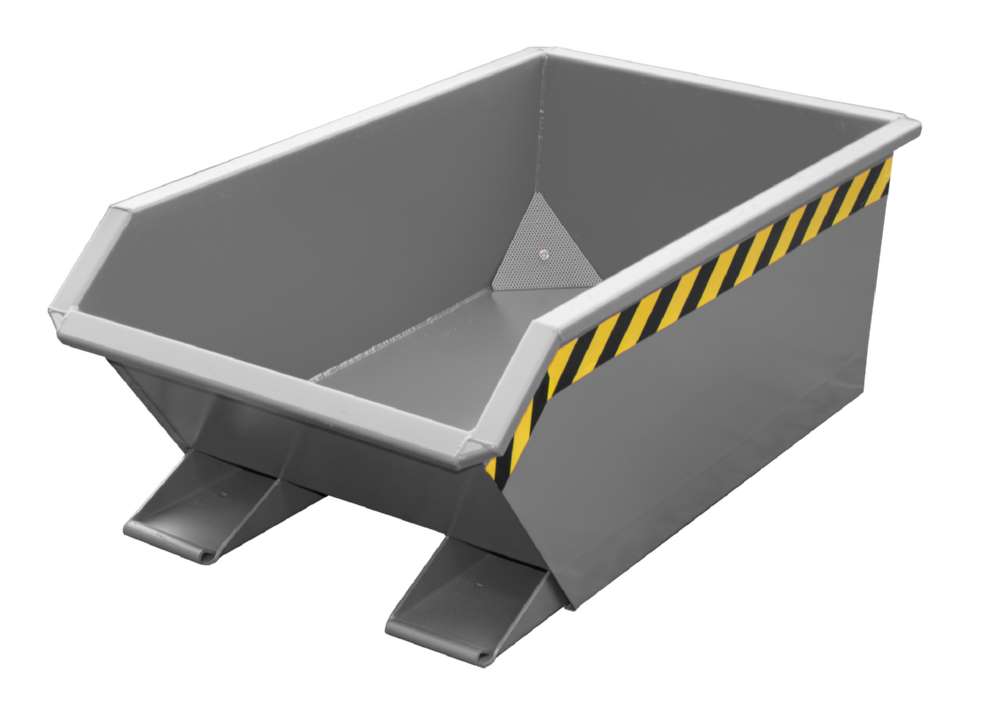 Produktbild Bauer Mini-Spänebehälter SMGU 230 lackiert mausgrau 680 x 1385 x 450 mm