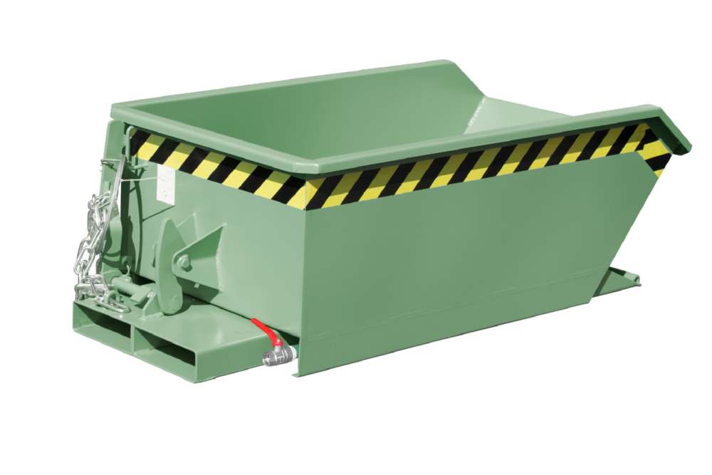 Produktbild Bauer Mini-Spänebehälter SMGU 230 lackiert resedagrün bild 2