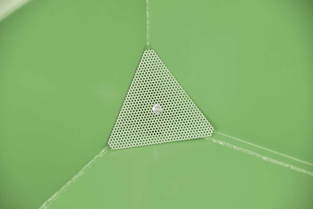 Produktbild Bauer Mini-Spänebehälter SMGU 460 lackiert resedagrün bild 2