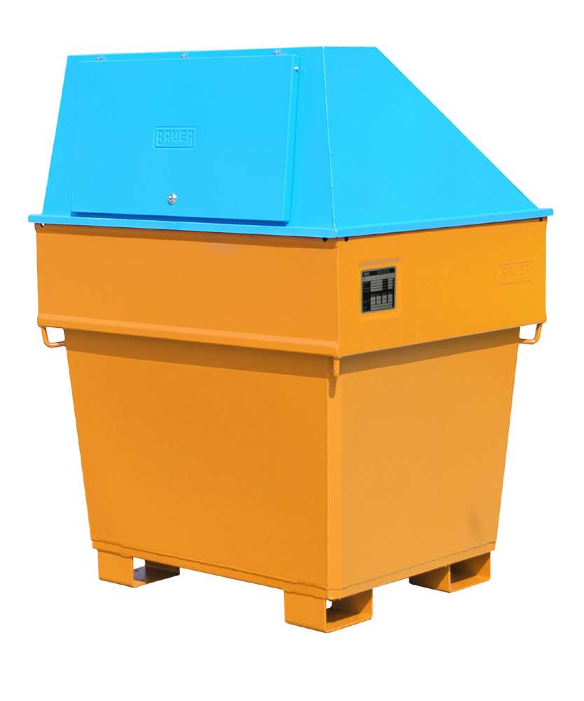 Produktbild Bauer MobiCont MD 800 lackiert in gelborange 800 Liter