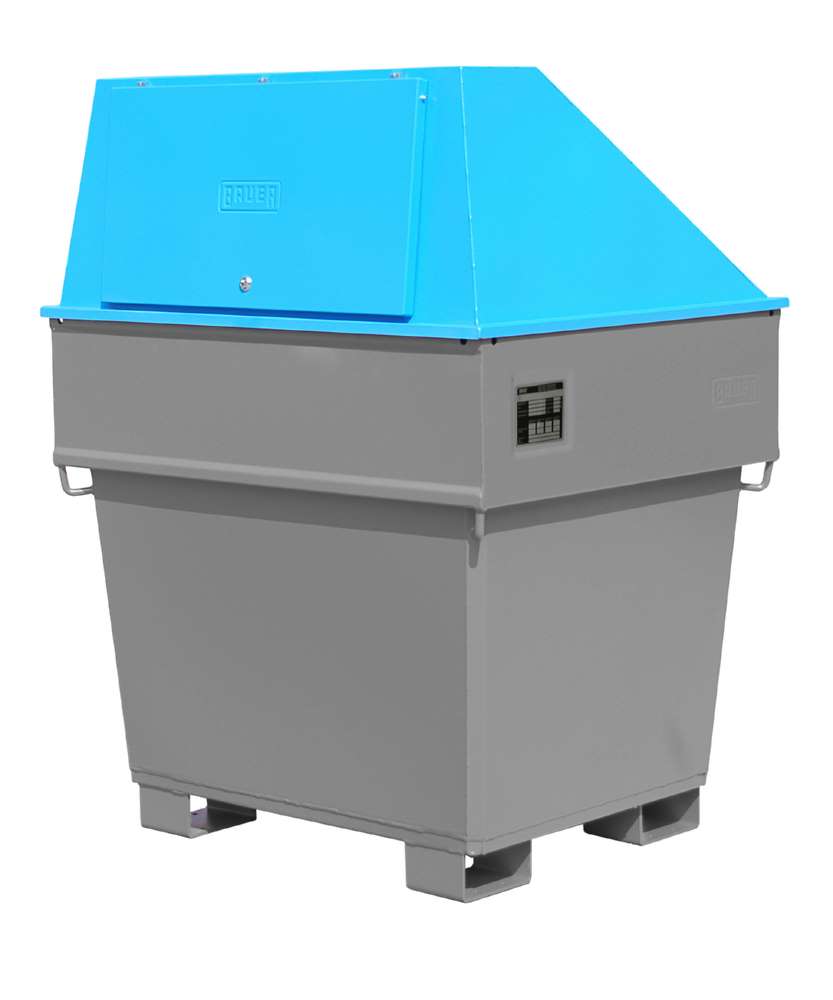 Produktbild Bauer MobiCont MD 800 lackiert in mausgrau 800 Liter