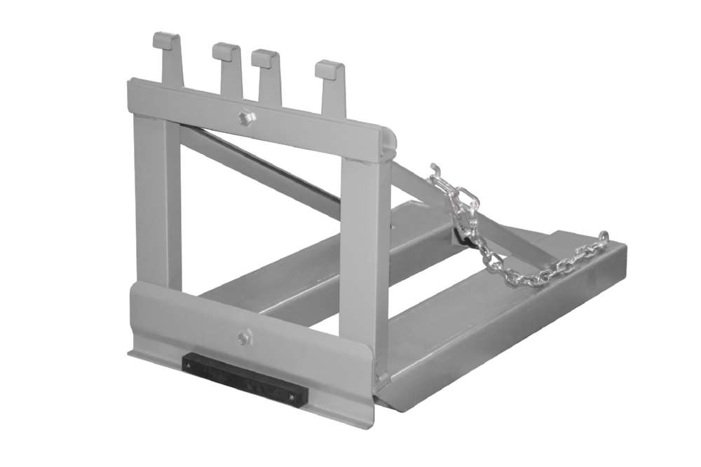 Produktbild Bauer Mülltonnen-Heber MH-I lackiert mausgrau bild 2