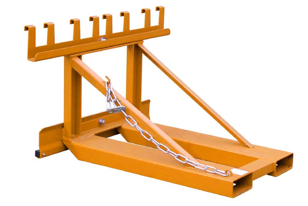 Produktbild Bauer Mülltonnen-Heber MH-II lackiert gelborange RAL 2000