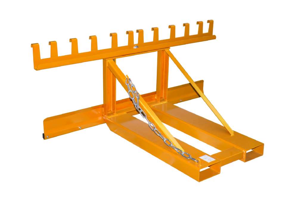 Produktbild Bauer Mülltonnen-Heber MH-III lackiert gelborange RAL 2000