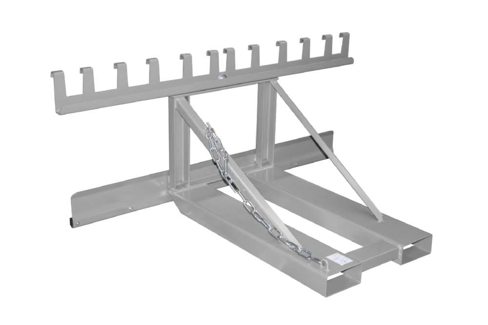 Produktbild Bauer Mülltonnen-Heber MH-III lackiert mausgrau RAL 7005