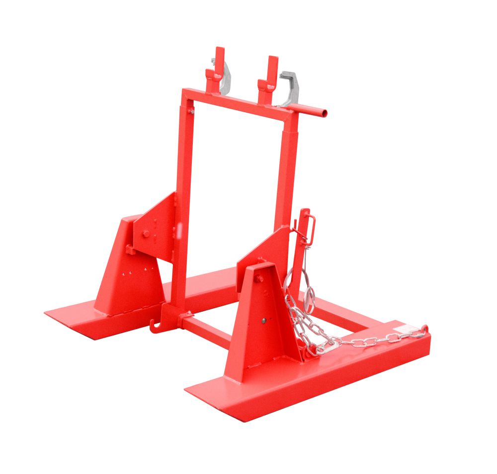 Produktbild Bauer Mülltonnen Kipper MK 240 lackiert in der Farbe Feuerrot