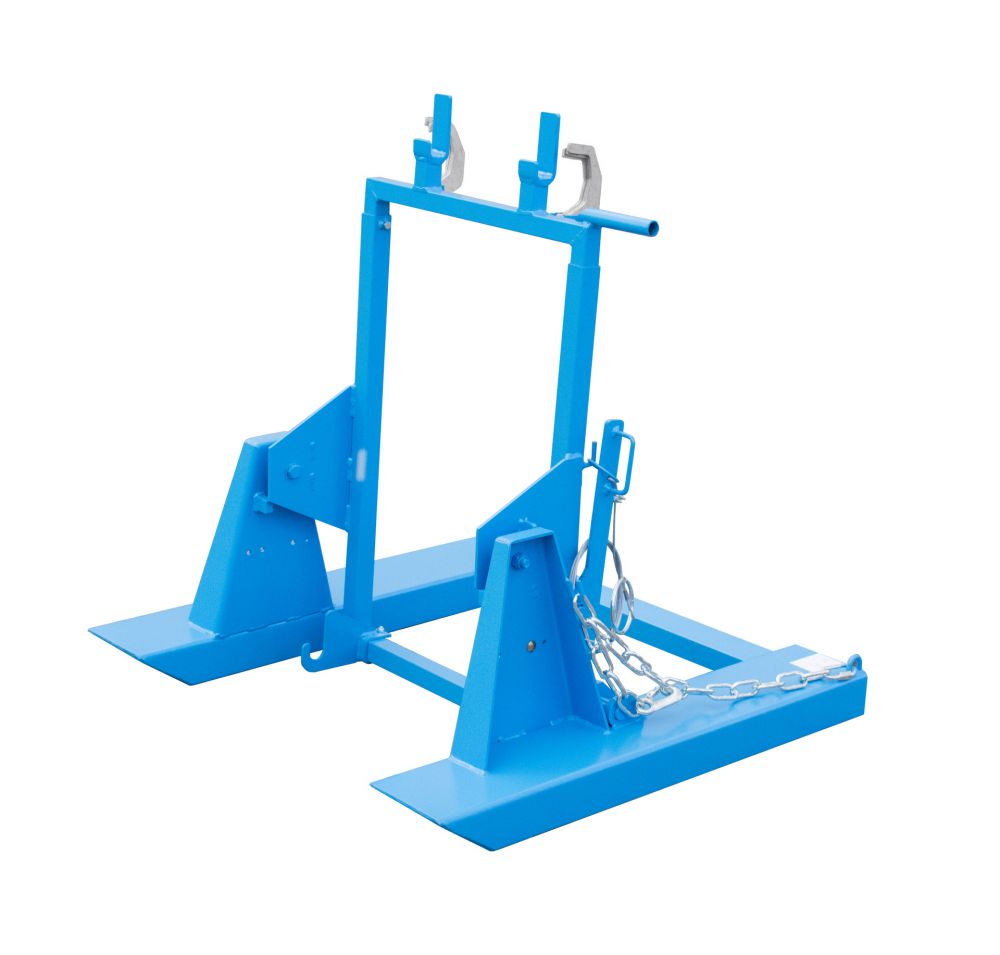 Produktbild Bauer Mülltonnen Kipper MK 240 lackiert in der Farbe Lichtblau