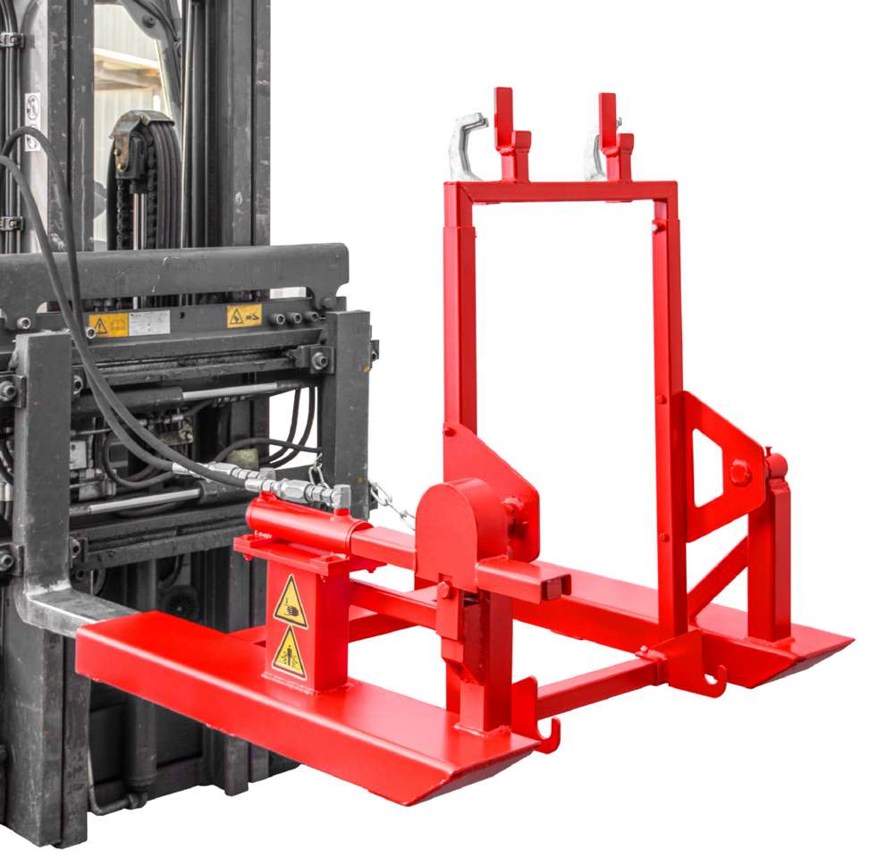 Produktbild Bauer Mülltonnen-Kipper MK-H 240 lackiert feuerrot bild 2