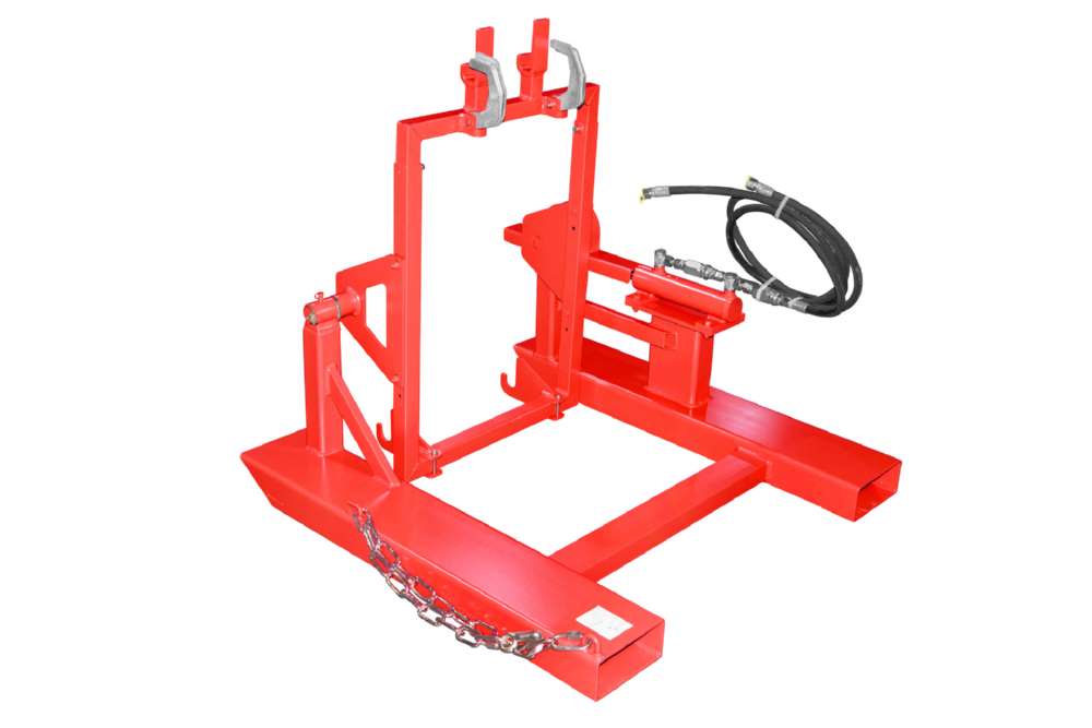 Produktbild Bauer Mülltonnen-Kipper MK-H 120 lackiert feuerrot