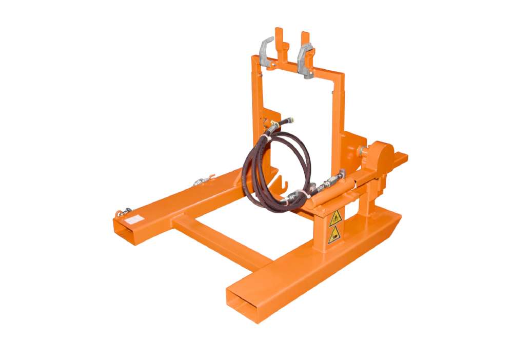 Produktbild Bauer Mülltonnen-Kipper MK-H 120 lackiert gelborange RAL 2000 bild 2