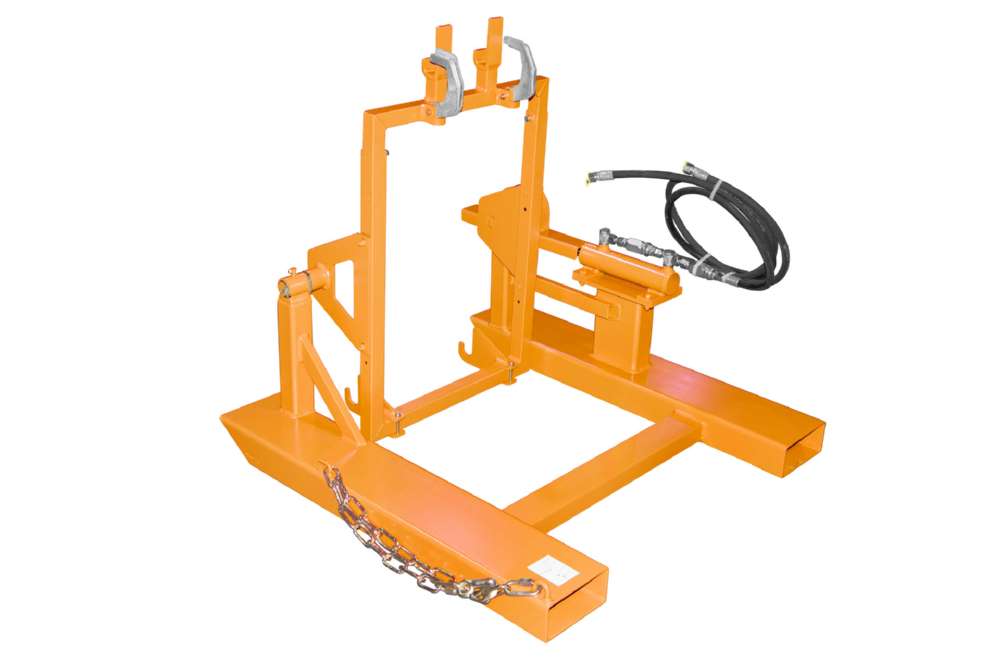 Produktbild Bauer Mülltonnen-Kipper MK-H 120 lackiert gelborange RAL 2000