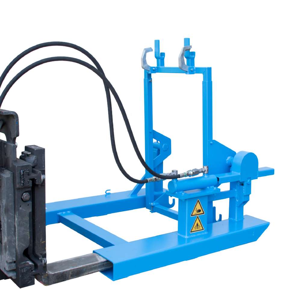 Produktbild Bauer Mülltonnen-Kipper MK-H 240 lackiert lichtblau Breite 1020 mm bild 2