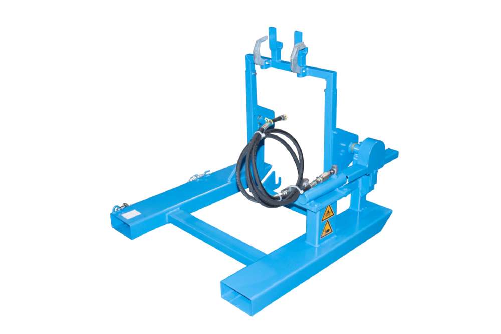 Produktbild Bauer Mülltonnen-Kipper MK-H 120 lackiert lichtblau bild 2